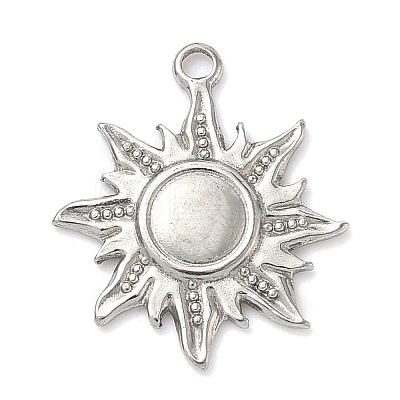 304 Stainless Steel Pendants STAS-K267-14B-P-1