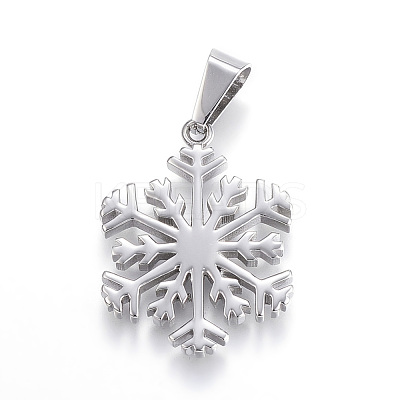 Non-Tarnish 304 Stainless Steel Pendants X-STAS-G126-10P-1