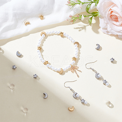 20Pcs 4 Styles 304 Stainless Steel Beads STAS-UN0063-95-1
