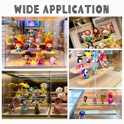 Assembled Acrylic Model Toy Display Box ODIS-WH0029-42-1