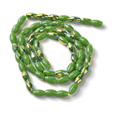 AB Color Plated Electroplate Beads Strands EGLA-H104-03C-1