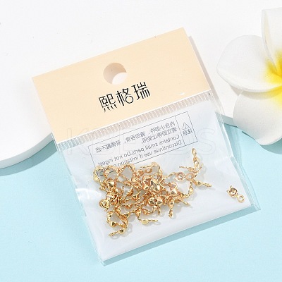 SHEGRACE Brass Bead Tips XGR0055G-61G-1