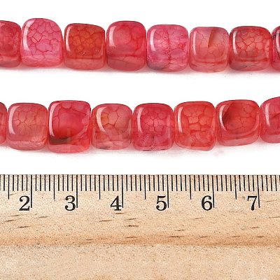 Natural Dragon Veins Agate Beads Strands G-G177-E09-05-1