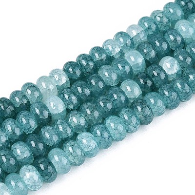Glass Beads Strands X-GLAA-N059-5x8mm-01-1