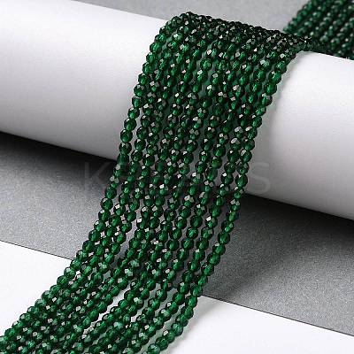 Transparent Glass Beads Strands GLAA-H021-03-15-1