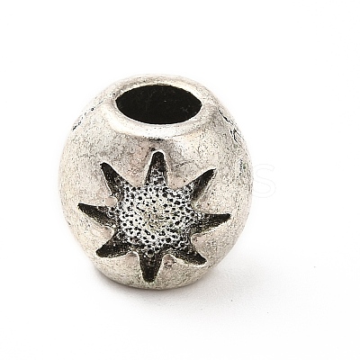 Tibetan Style Alloy European Beads LS-PALLOY-P293-128AS-1