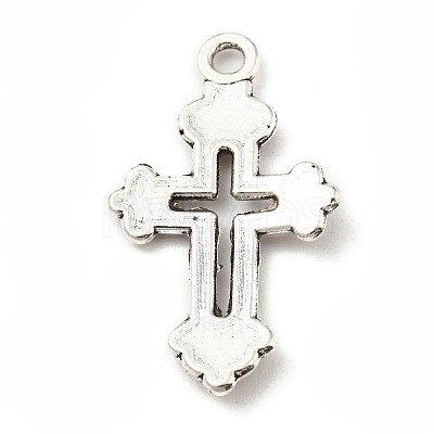 Tibetan Style Alloy Pendants PALLOY-P293-175-1