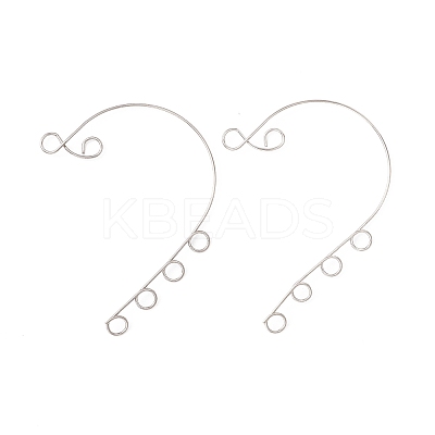 Tarnish Resistant 316 Stainless Steel Ear Cuff Findings LS-X-STAS-H148-04P-1