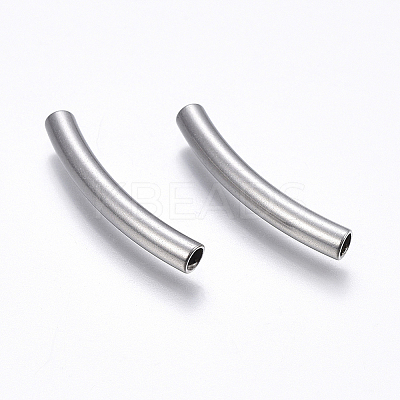 Tarnish Resistant 304 Stainless Steel Tube Beads LS-STAS-E437-01P-1