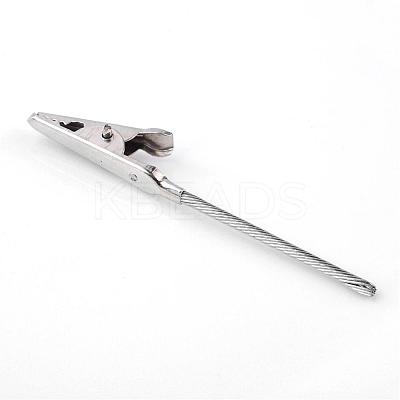 Iron Alligator Clips AJEW-R060-03P-1
