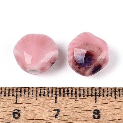 Handmade Porcelain Ceramic Beads PORC-T133-29F-1