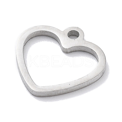 Anti-Tarnish 304 Stainless Steel Charms STAS-R003-01P-02-1