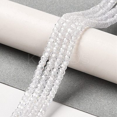 Cubic Zirconia Bead Strands ZIRC-G001-01D-1
