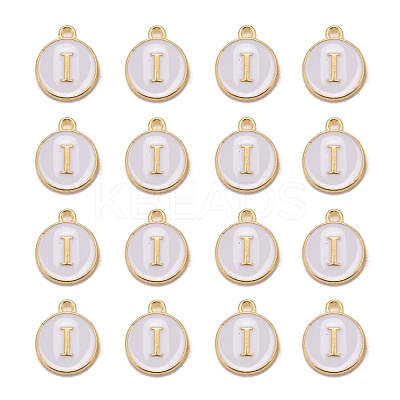 Golden Plated Alloy Charms X-ENAM-S118-01I-1