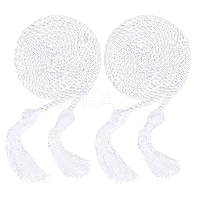 Polyester Double-end Tassels Graduation Honor Rope FIND-WH20005-32D-1