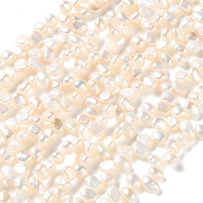 Natural Cultured Freshwater Pearl Beads Strands PA-CBABE82-02E-1