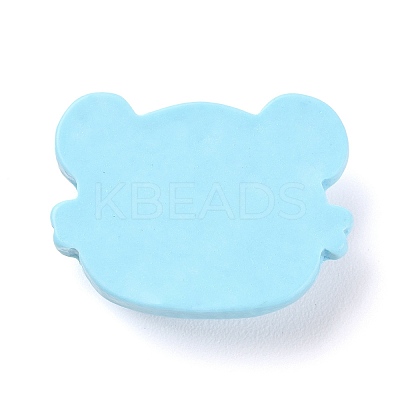 Animal Theme Opaque Resin Cabochons RESI-E046-01H-1