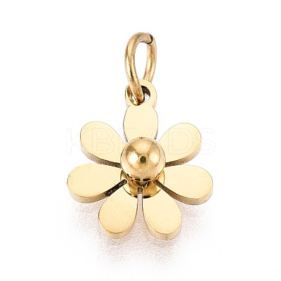 Ion Plating(IP) 316 Surgical Stainless Steel Charms STAS-H100-19G-1