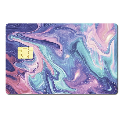 PVC Plastic Waterproof Card Stickers DIY-WH0432-007-1
