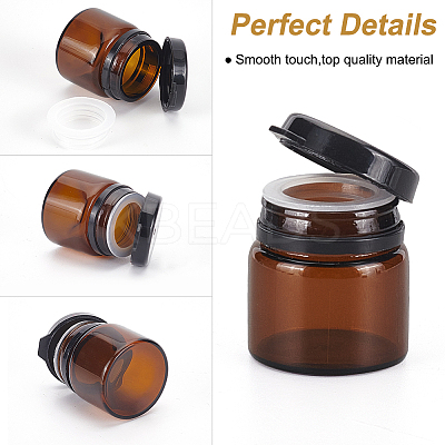 Glass Portable Cream Jar MRMJ-WH0064-48A-1