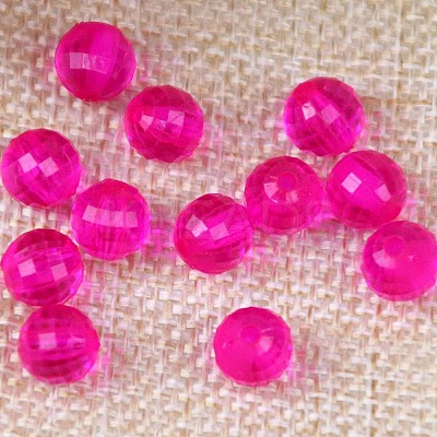 Transparent Acrylic Beads TACR-NH0001-E-16-1