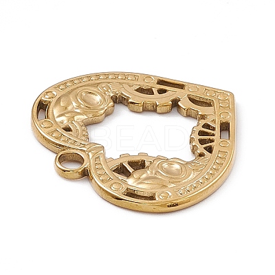 Ion Plating(IP) 304 Stainless Steel Pendants STAS-B031-02G-1