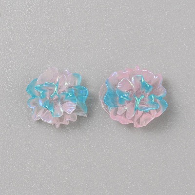 Luminous Transparent Resin Cabochons CRES-TAC0001-009B-1