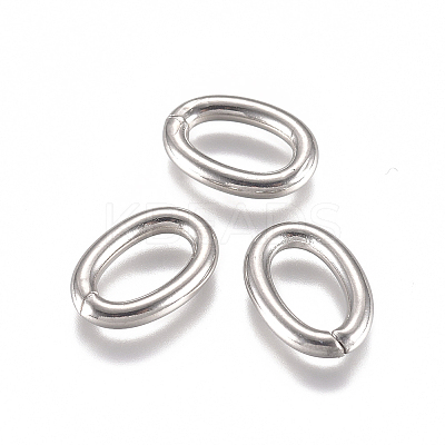 Tarnish Resistant 304 Stainless Steel Open Jump Rings X-STAS-L234-144F-1