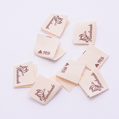 Cotton Labels FIND-WH0062-12C-1