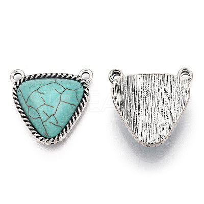 Synthetic Turquoise Pendants FIND-TADZ0001-11AS-1