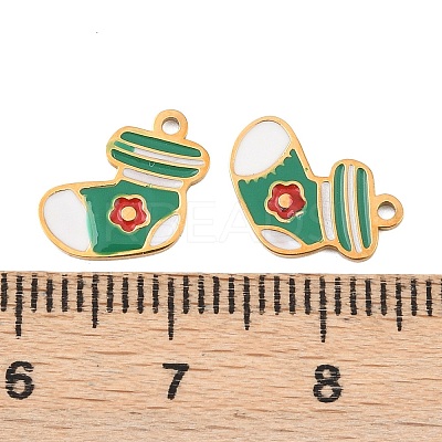 304 Stainless Steel Pendants STAS-D390-01B-G-1