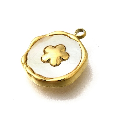 304 Stainless Steel Pendants STAS-R153-03G-01-1