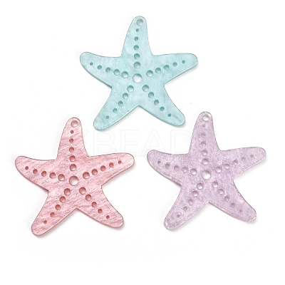 Opaque Acrylic Pendants AC-CBA2708-01-1