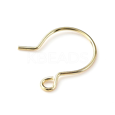Brass Earring Hooks FIND-WH0042-11G-1