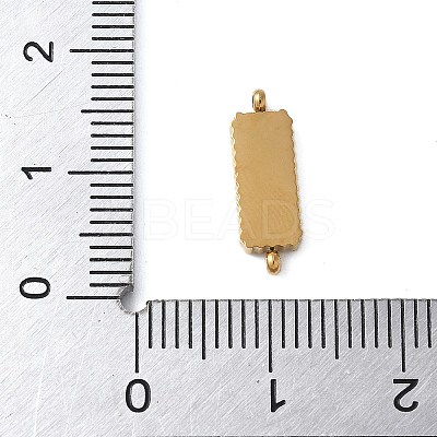 304 Stainless Steel Enamel Connector Charms STAS-G353-04G-02-1