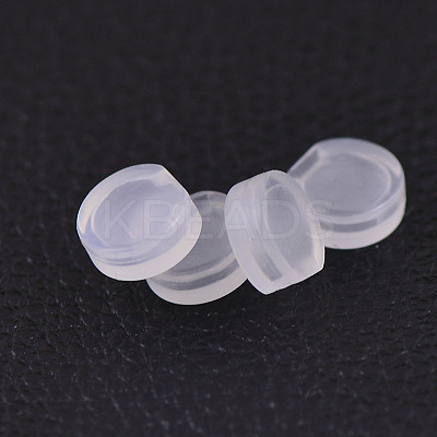 Comfort Plastic Pads for Clip on Earrings KY-P007-A01-1