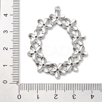 Anti-Tarnish 304 Stainless Steel Pendants STAS-U030-04P-1