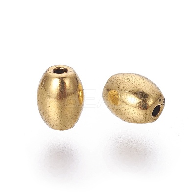 Tibetan Style Alloy Beads X-GLFH10358Y-1