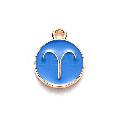 Alloy Enamel Pendants LS-ENAM-S124-01A-02A-1