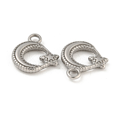 Non-Tarnish 304 Stainless Steel Charms STAS-N103-124P-1