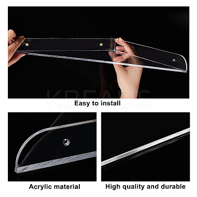 Plastic Shower Gel Bottle Holder AJEW-WH0348-89-1