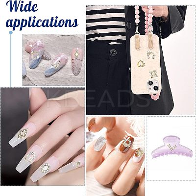 Alloy Rhinestone Cabochons MRMJ-CA0001-37-1
