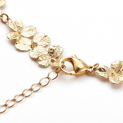 Brass Body Chain Belt NJEW-C00017-01-1