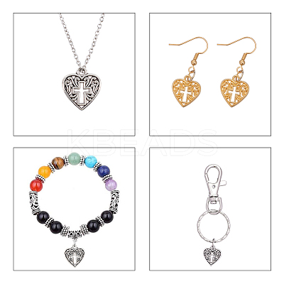 Valentine's Day Gift Ideas for Zinc Alloy Pendants PALLOY-PH0005-97-1