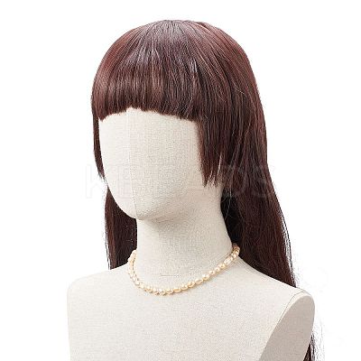 Natural Pearl Beaded Necklaces for Women NJEW-JN04107-03-1