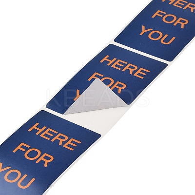200Pcs Thank You Theme Stickers Roll DIY-M070-01H-1