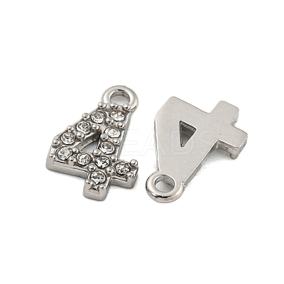 304 Stainless Steel Pendants STAS-L080-002P-04-1