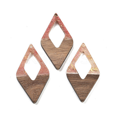 Walnut Wood Pendants FIND-Z050-02M-1