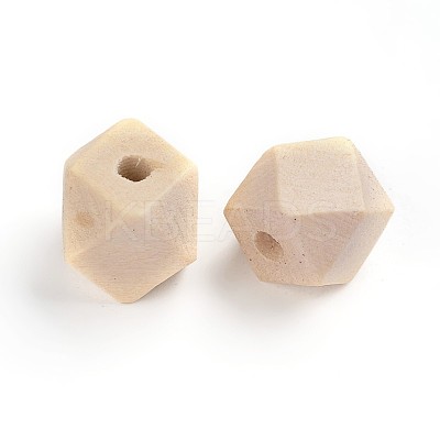 Unfinished Wood Beads WOOD-S650-82-LF-1