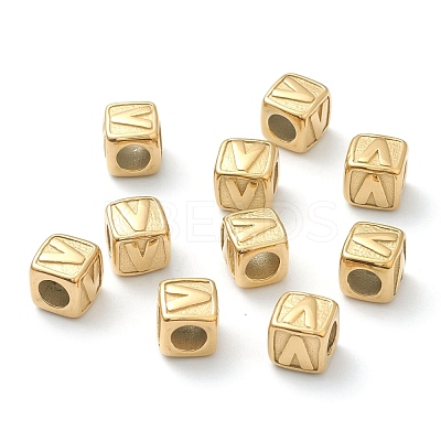 304 Stainless Steel European Beads STAS-H145-01V-G-1